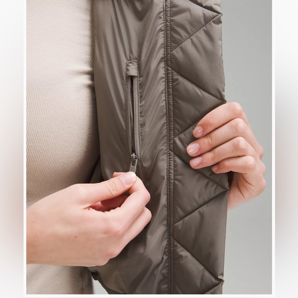 NWT Wunder Puff Super-Cropped Vest / Rover - Picture 5 of 10